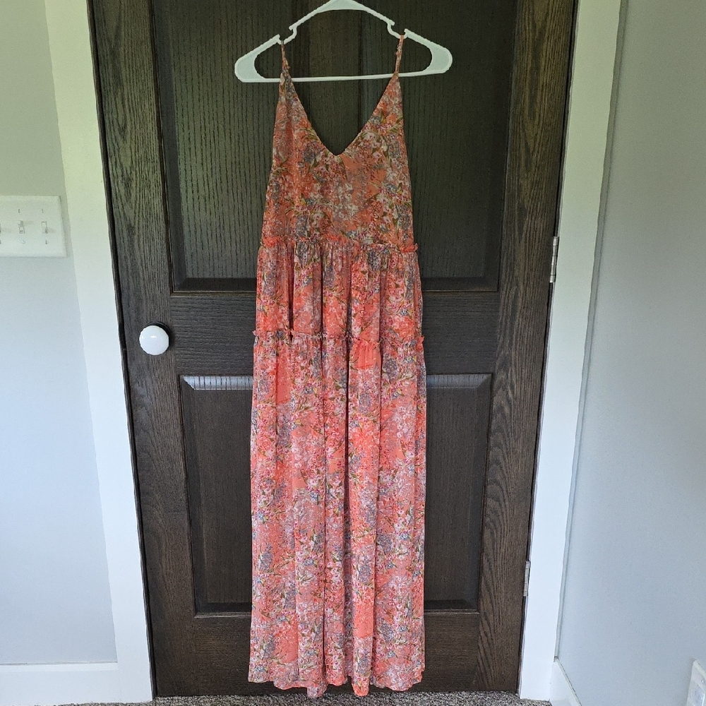 Maronie (Anthropologie) Floral Maxi Dress